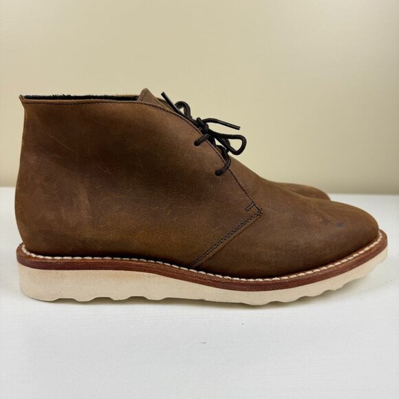 NEW Thursday Scout Brown Leather Chukka Boots main image 6